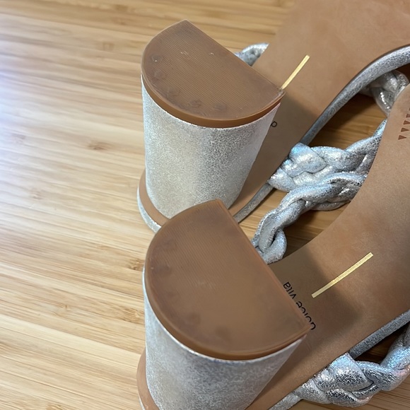 Dolce Vita Silver Sandals - Picture 7 of 7